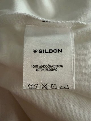 Camiseta Silbon Blanca Raquetas