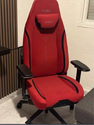 Silla Gaming Diablo Chairs Roja