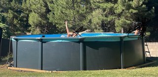 Piscina Acero Galvanizado Swim & Fun 5.5x1.2m