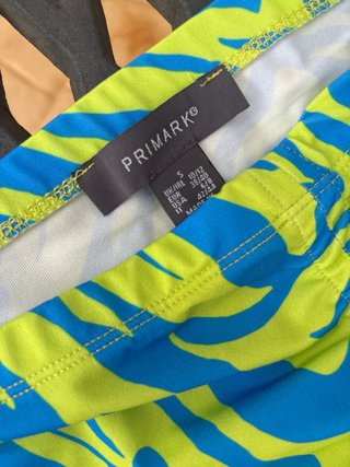Minifalda Lycra Cebra Fruncida