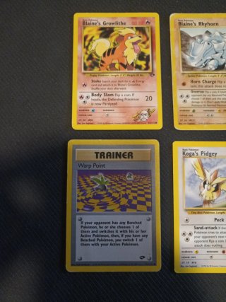 Lotto Gym Challenge Pokémon 10 carte