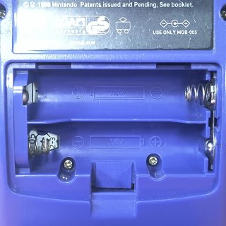 CONSOLE NINTENDO GAME BOY COLOR VIOLA + VETRO