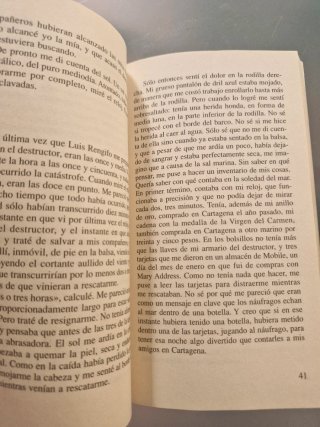 Relato de un náufrago
