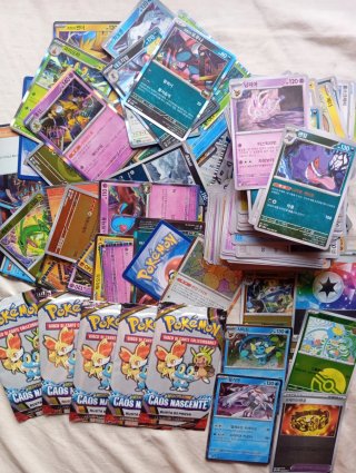 Lote cartas y sobres Pokémon