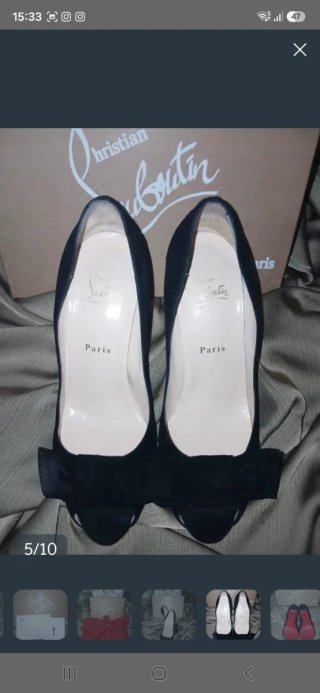 Zapatos Christian Louboutin Negros