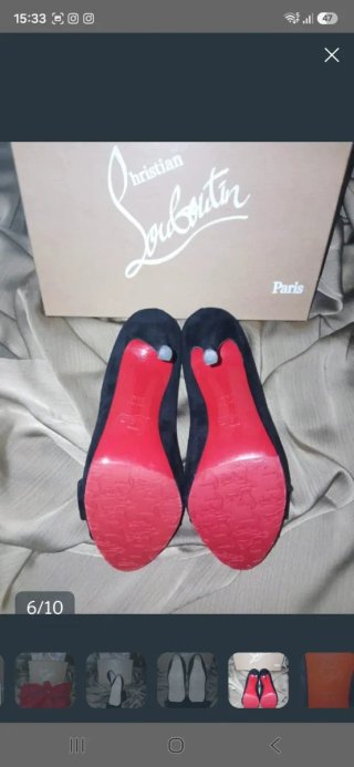 Zapatos Christian Louboutin Negros