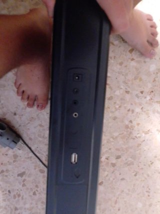 Piano elettronico con cavo e batterie