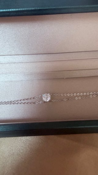 Bracciale Con Diamante Moissanite 1 ct