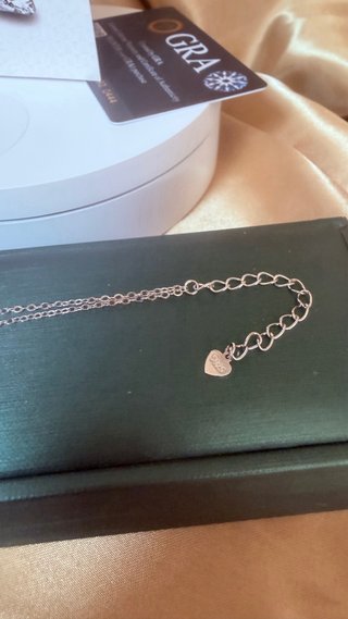 Bracciale Con Diamante Moissanite 1 ct