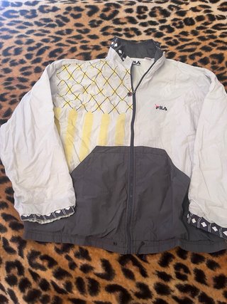 Chaqueta Chándal Fila Vintage Tactel 80s 90s Tenis