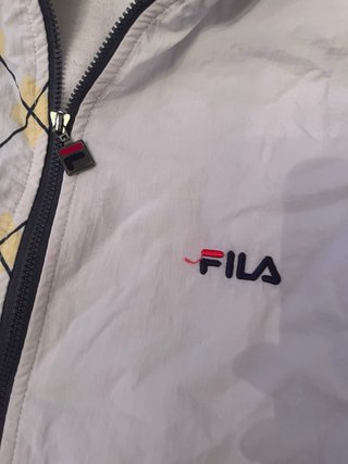 Chaqueta Chándal Fila Vintage Tactel 80s 90s Tenis
