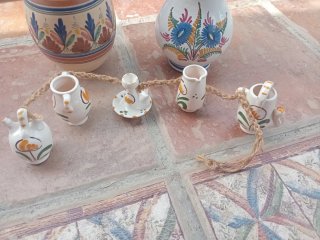 Jarras Antiguas Talavera Pintadas A Mano