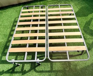 2 Camas Nido 90x190, 4 Somieres + 4 Colchones