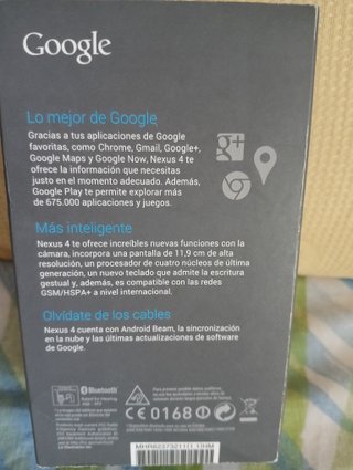 LG Nexus 4 E960 Negro