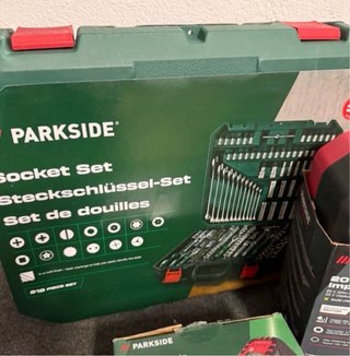 Taladro de impacto Parkside 20V + Maletín