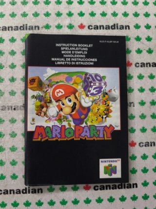 Mario Party Nintendo 64 PAL