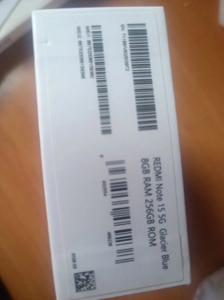 Xiaomi Redmi Note 15 5G Azul Glaciar