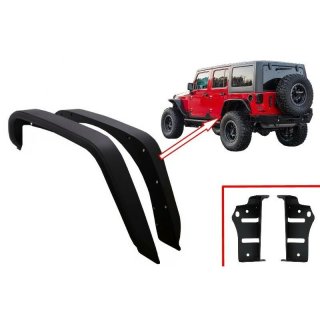 Guardabarros Aletines traseros para Jeep Wrangler