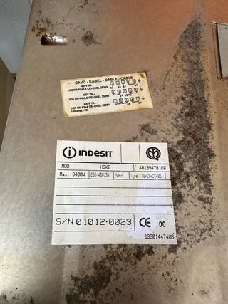 Horno Indesit Blanco