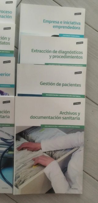 Libros documentación sanitaria