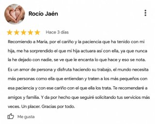 Cuidadora infantil y Event Planner