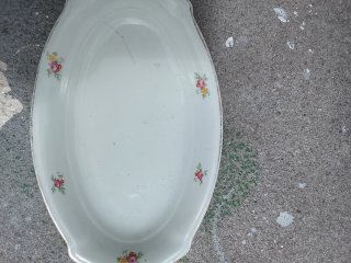 Regalo fuente  decorado flores