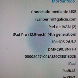 iPad Pro 12.9 4ª Gen 1TB Wifi+Celular + Funda + Hu