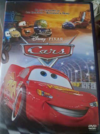 DVD Cars Disney Pixar Español