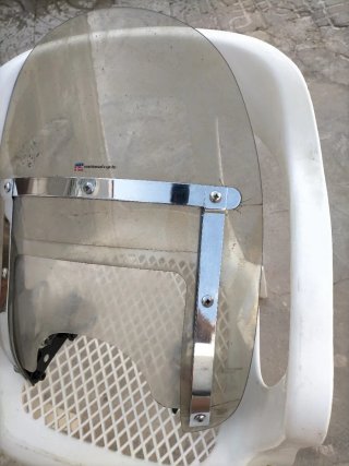 Parabrisas moto custom - chopper
