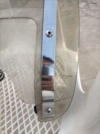 Parabrisas moto custom - chopper