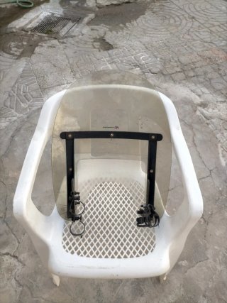 Parabrisas moto custom - chopper
