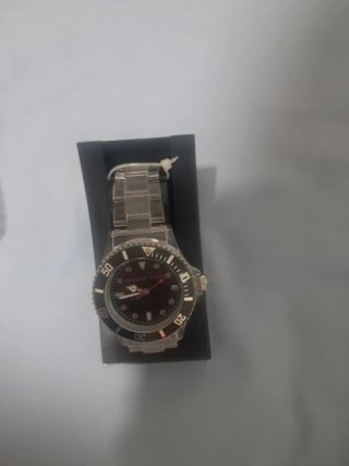 Reloj HANNA'S Negro y Plateado