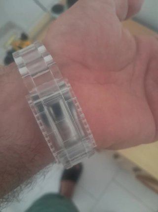Reloj HANNA'S Negro y Plateado