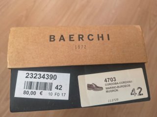 Zapatos de vestir piel BAERCHI España
