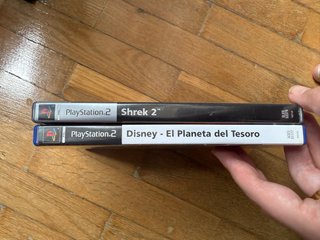 2 Juegos PS2: El Planeta del Tesoro y Shrek 2