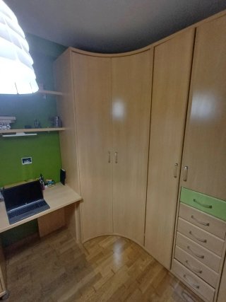 Conjunto Muebles Habitación: Cama, Escritorio, Arm
