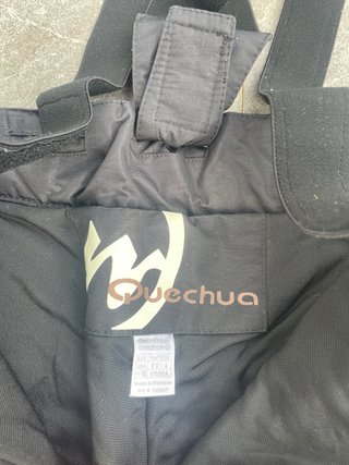 Pantalón de esquí Quechua negro mujer