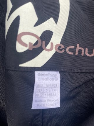 Pantalón de esquí Quechua negro mujer