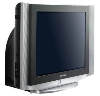 Televisión Samsung 29" CRT Plata/Negro