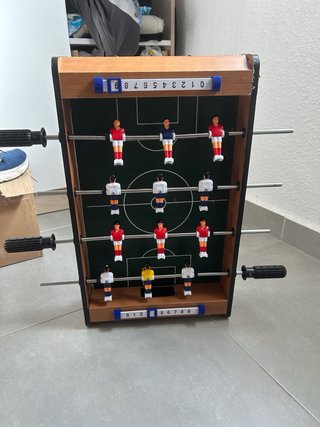 Futbolín de mesa