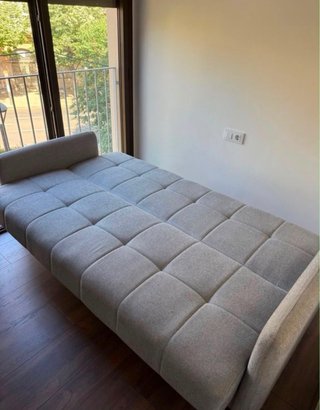Sofá Cama Gris Nuevo