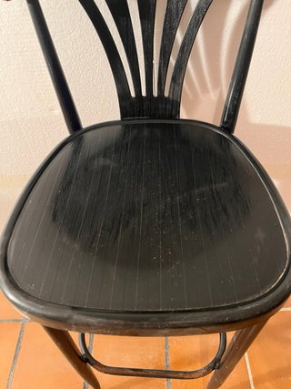 Taburete Alto Cocina Bar Isla Negro