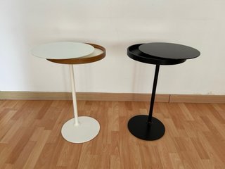 Set di due tavolini rotondi (Set di 2)