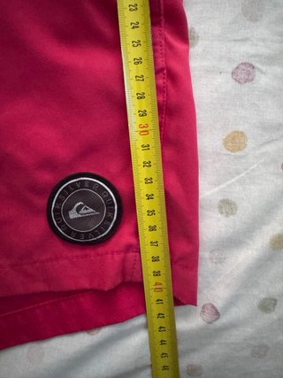 Bañador Quiksilver Rojo Talla XL