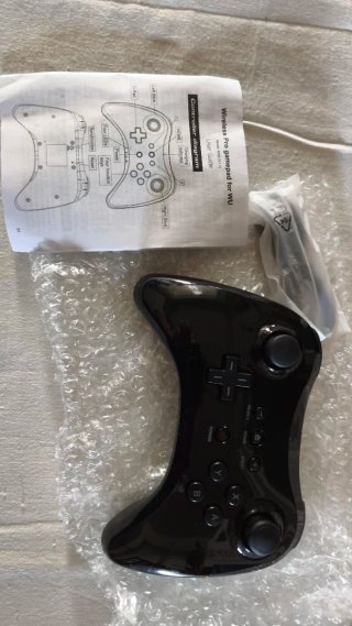 Mando Pro Inalámbrico para Wii U (Compatible)