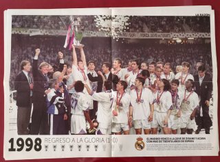 Póster Real Madrid - Campeón Europa
