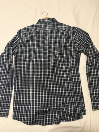 Camisa JVZ cuadros azul y verde