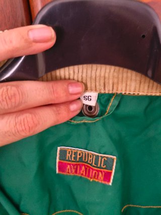 Chaqueta Republic Aviation Verde