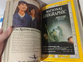tomo encuadernado  National Geographiphic