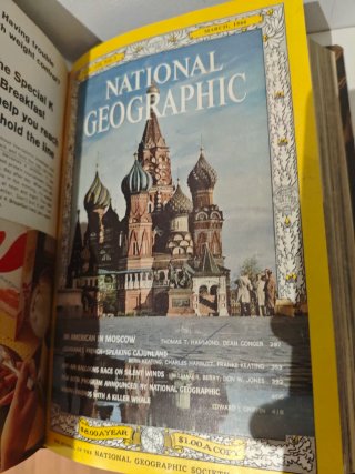tomo encuadernado  National Geographiphic